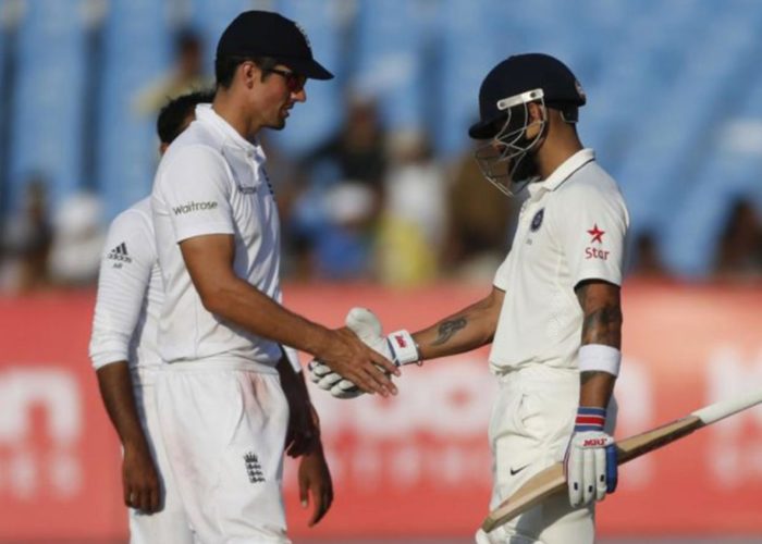 India vs England - Alastair Cook_Virat Kohli