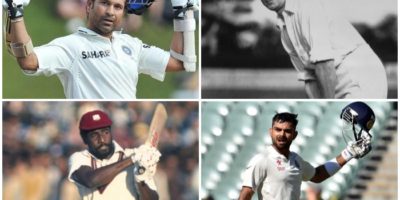 Batting : Sachin Tendulkar, Don Bradman, Viv Richards and Virat Kohli