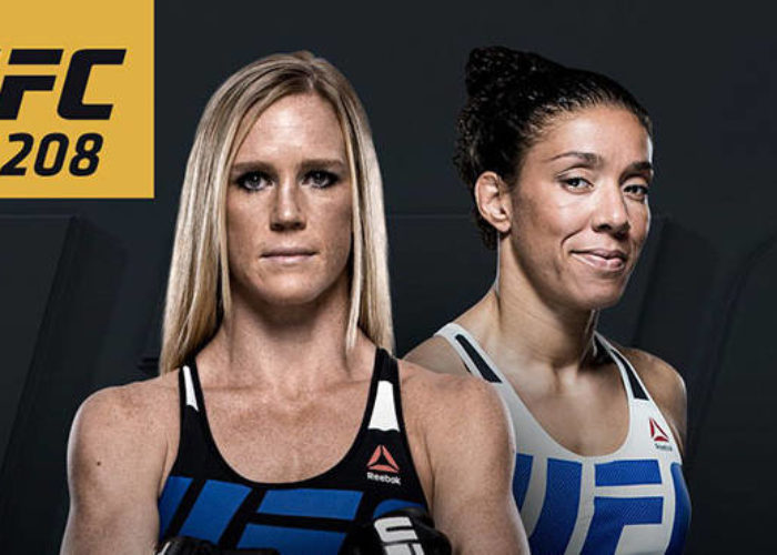 Holly Holm vs Germaine De Randamie UFC 208 MMA Featherweight Title